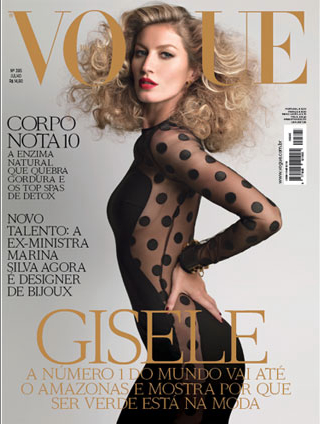 Gisele Bundchen in Stella - Vogue July.11 Barazil