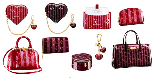 Louis Vuitton Goes Vernis For Valentine’s Day 2012 | salmaglamour